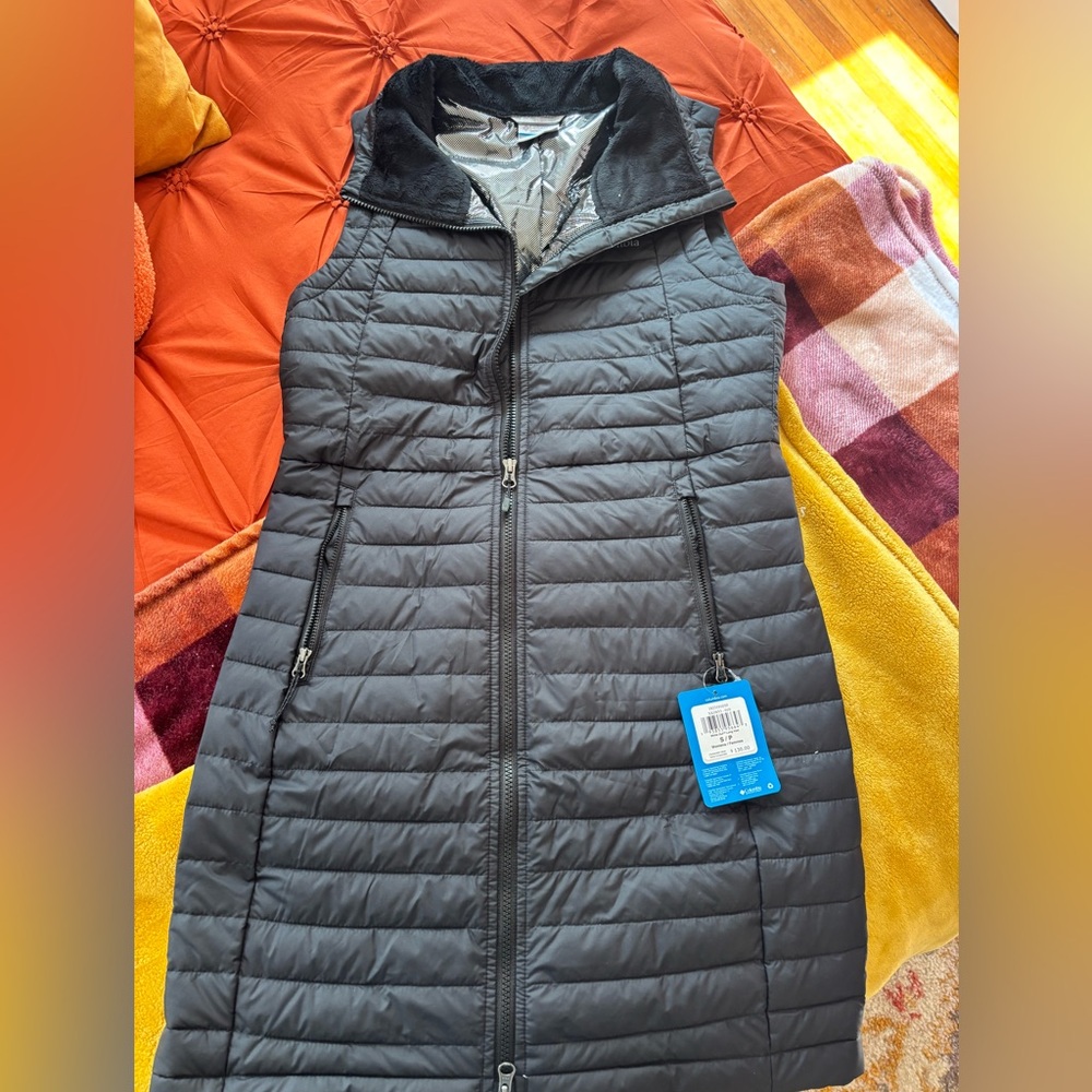 Columbia Women's Black Quilted Vest